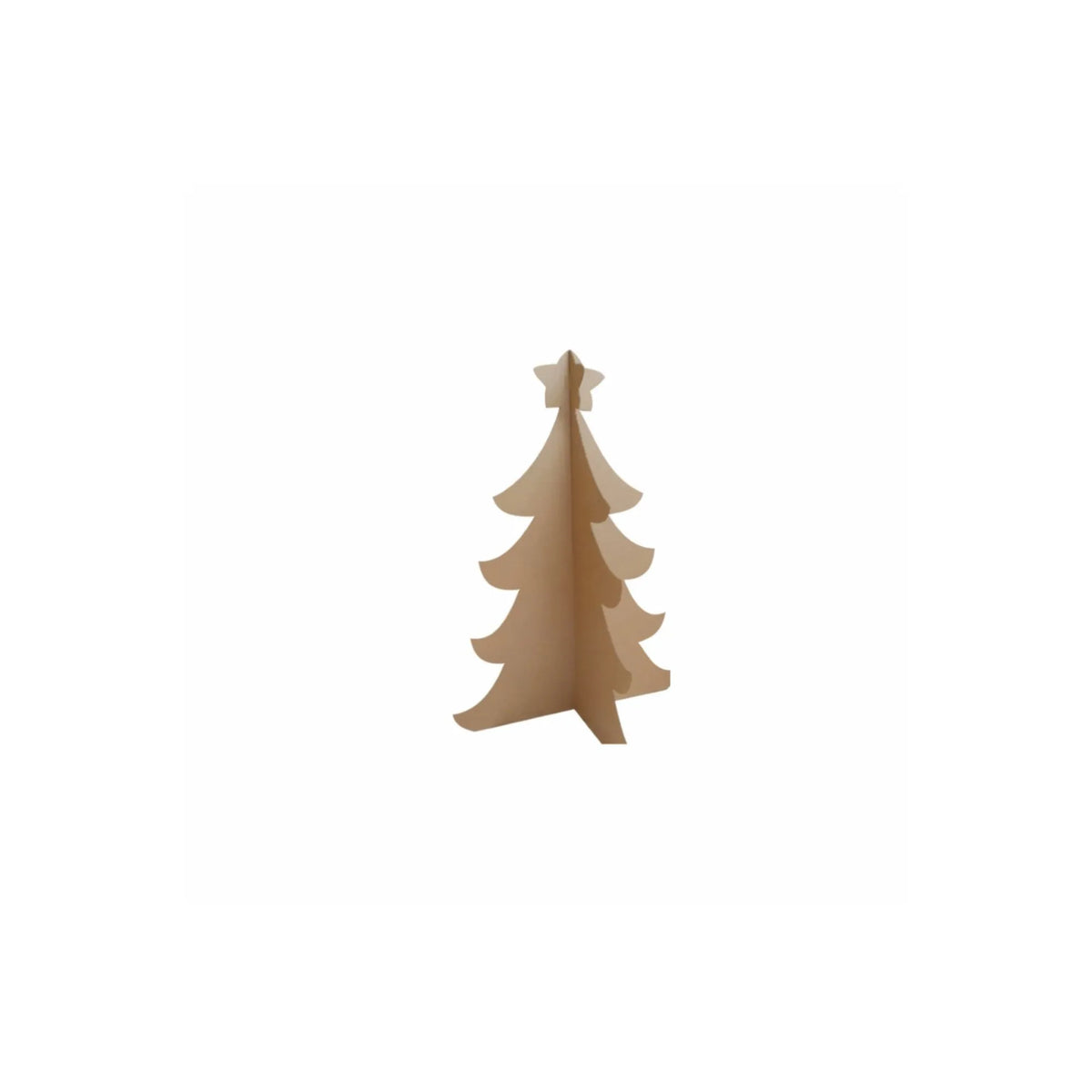 árbol de navidad con estrella ensamble