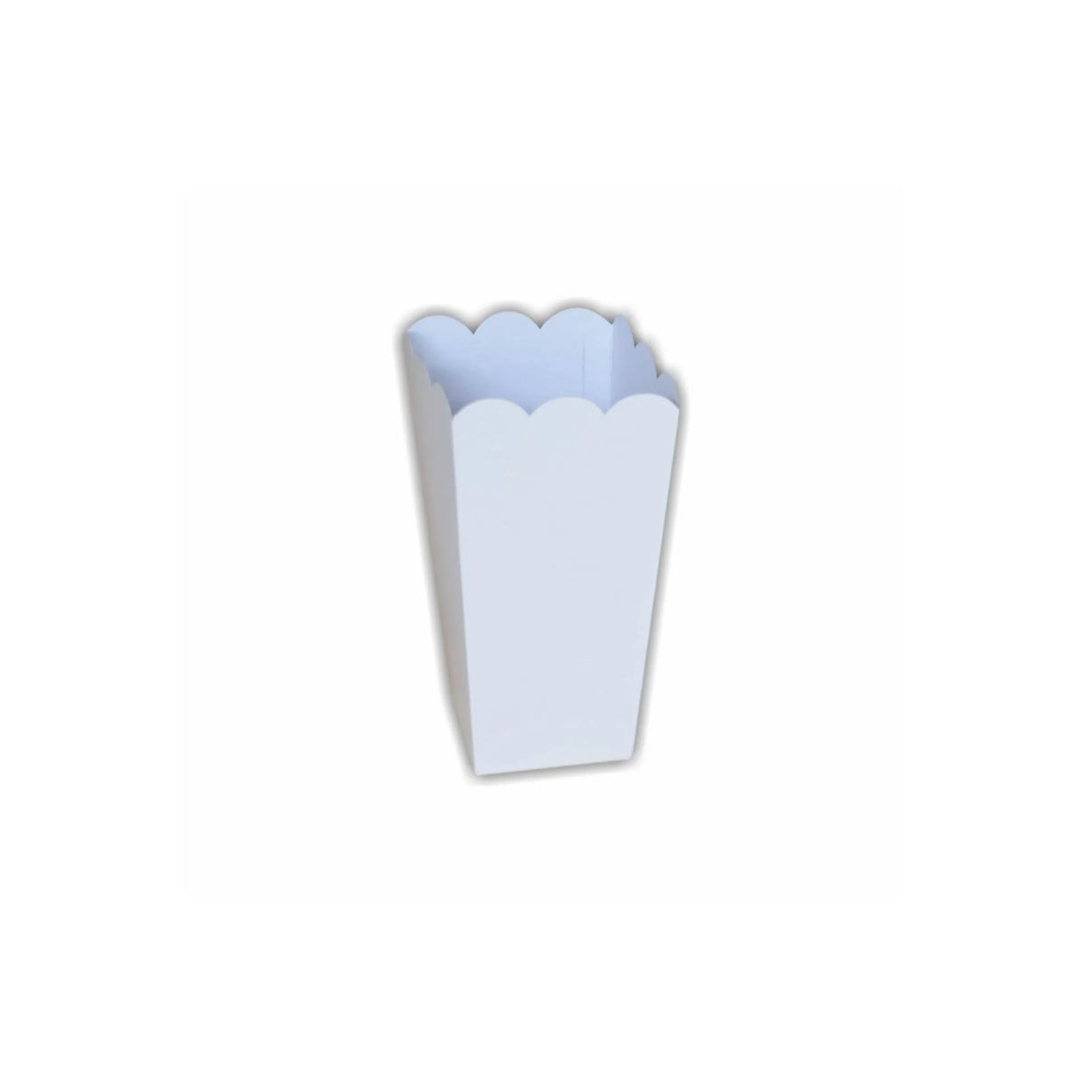 caja para palomitas chica blanca