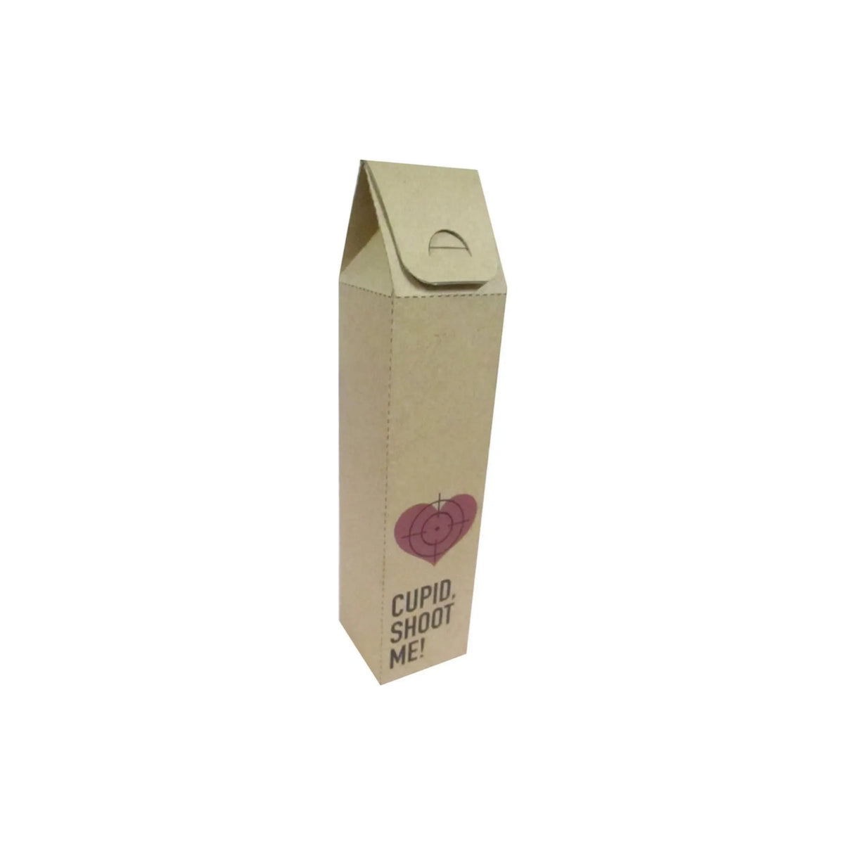 caja para regalo botella cupid shoot me