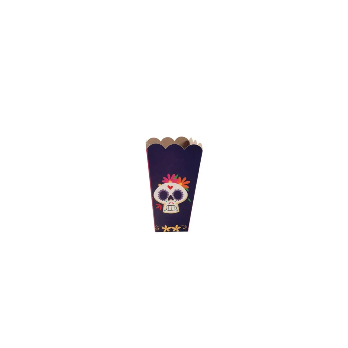caja para palomitas dia de muertos halloween