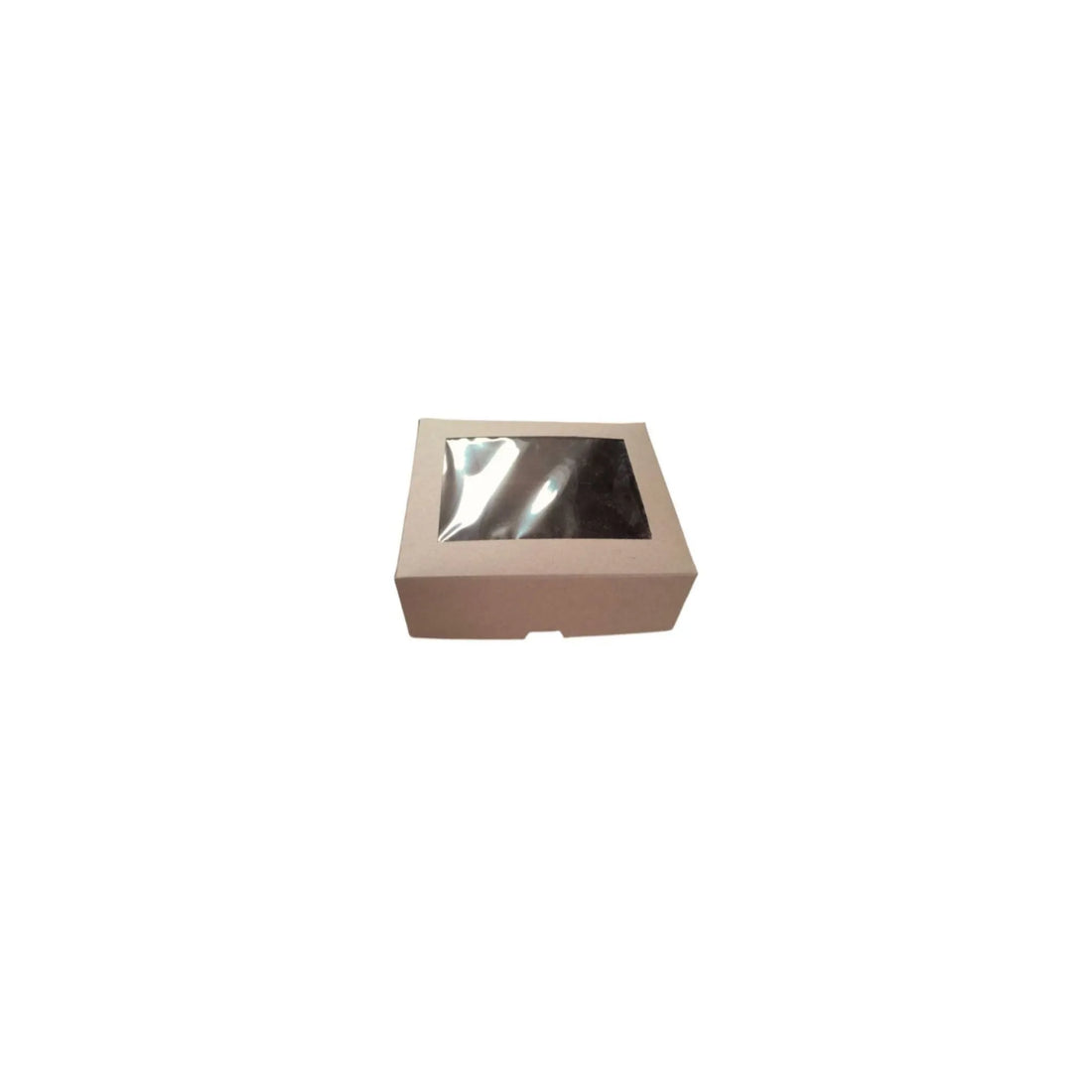 caja con ventana kraft er 01