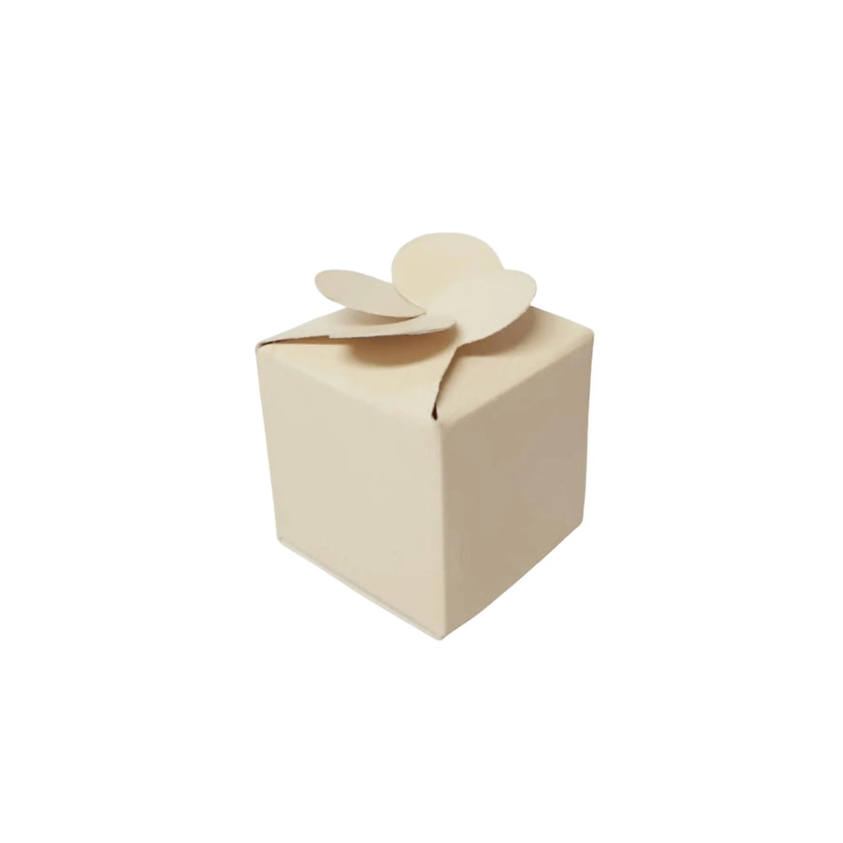 caja bolo beige 