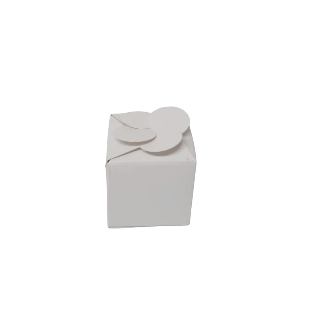 caja bolo blanca 