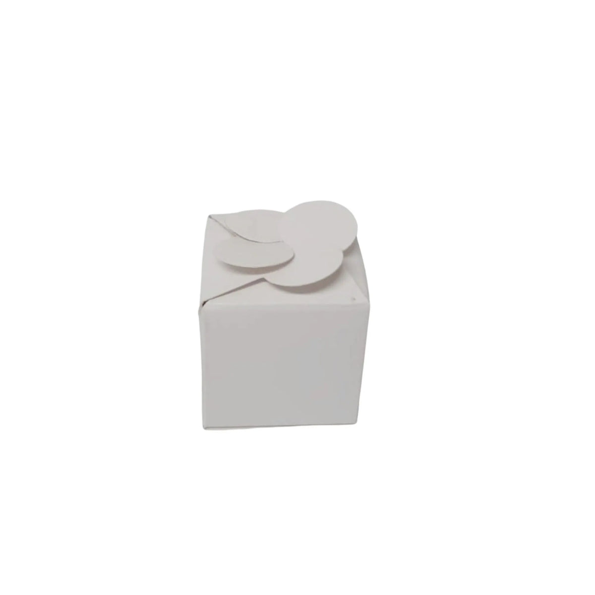 caja bolo blanca 