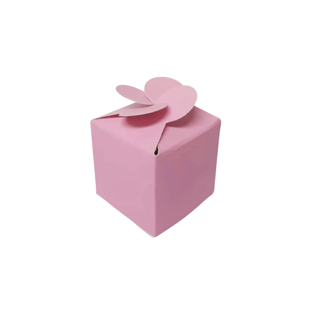 caja bolo rosa claro 