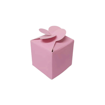 caja bolo rosa claro 