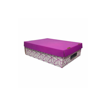 caja sastre mediana morada 1310MO