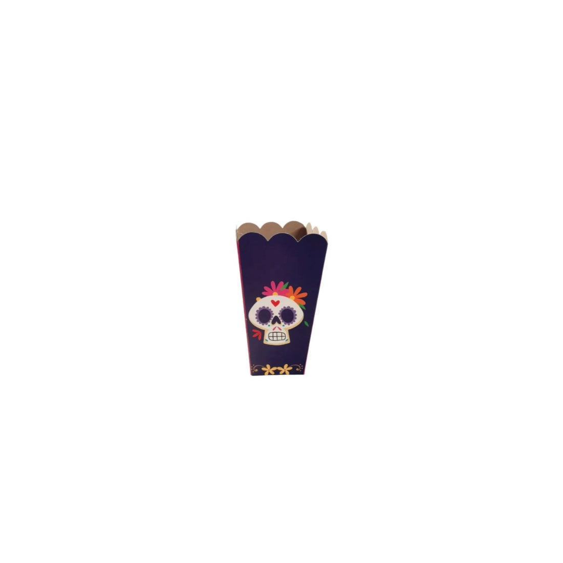 caja para palomitas dia de muertos halloween 