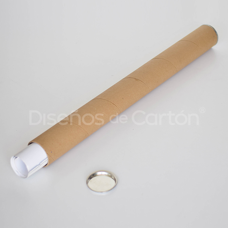 PORTAPLANOS PARA ENVIO FABRISA TUBO CARTON KRAFT 110X8 CM (A1/A0) - Folder,  Líder en papelería